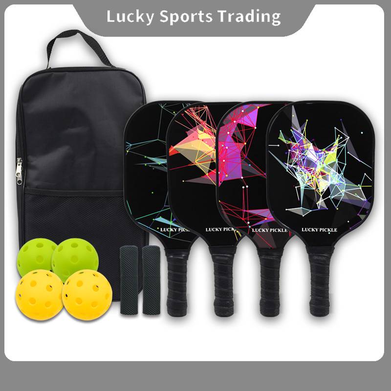 4 sets of black glass fiber (including four balls of backpacks, two balls and two sweat towels)